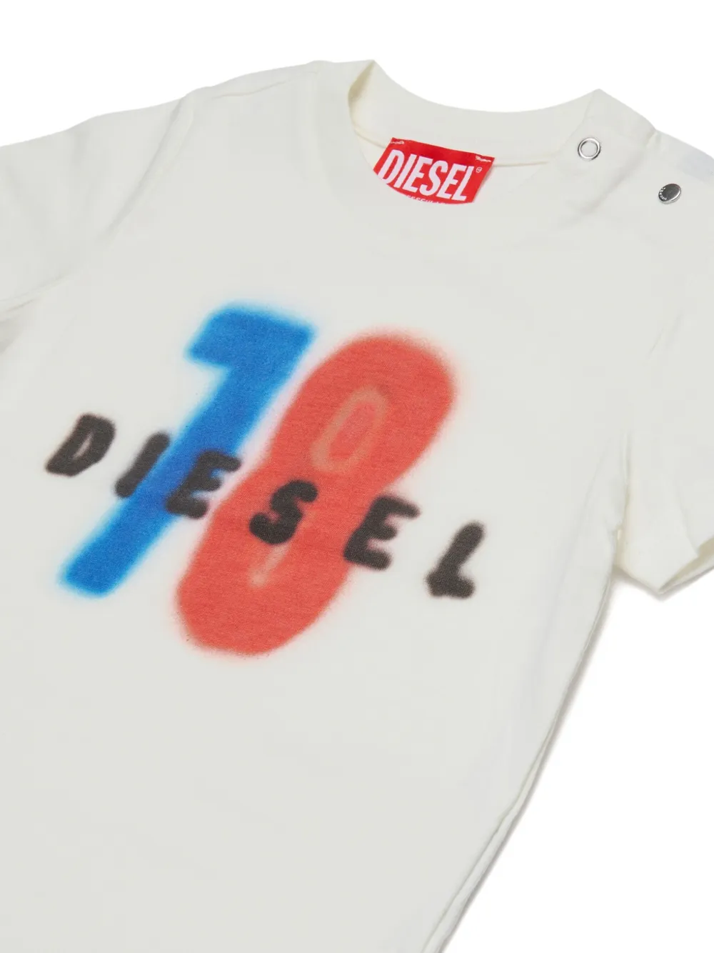 Diesel Kids Tessib T-shirt Wit