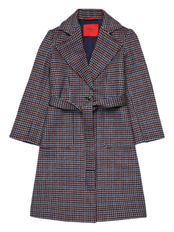 MAX&Co. Kids ウールコート | ブルー | FARFETCH JP