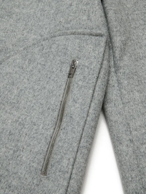 Marni Kids logo-embroidered Coat | Grey | FARFETCH
