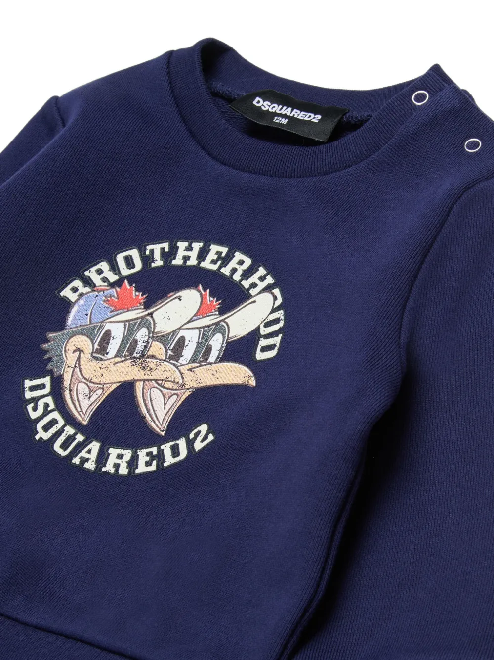 DSQUARED2 KIDS Brotherhood sweater Blauw