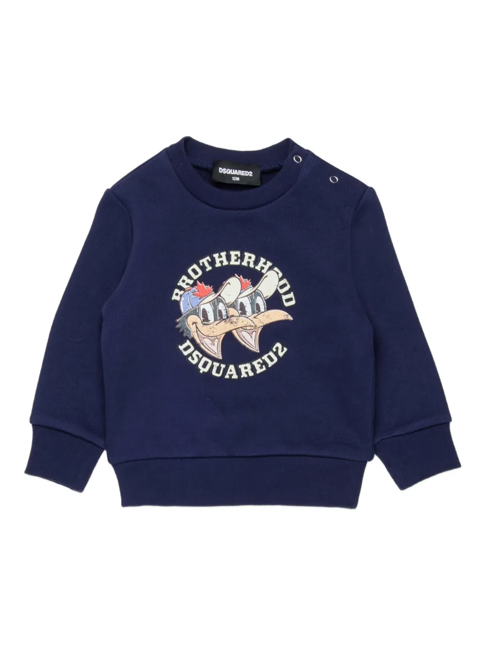 DSQUARED2 KIDS Brotherhood sweater Blauw