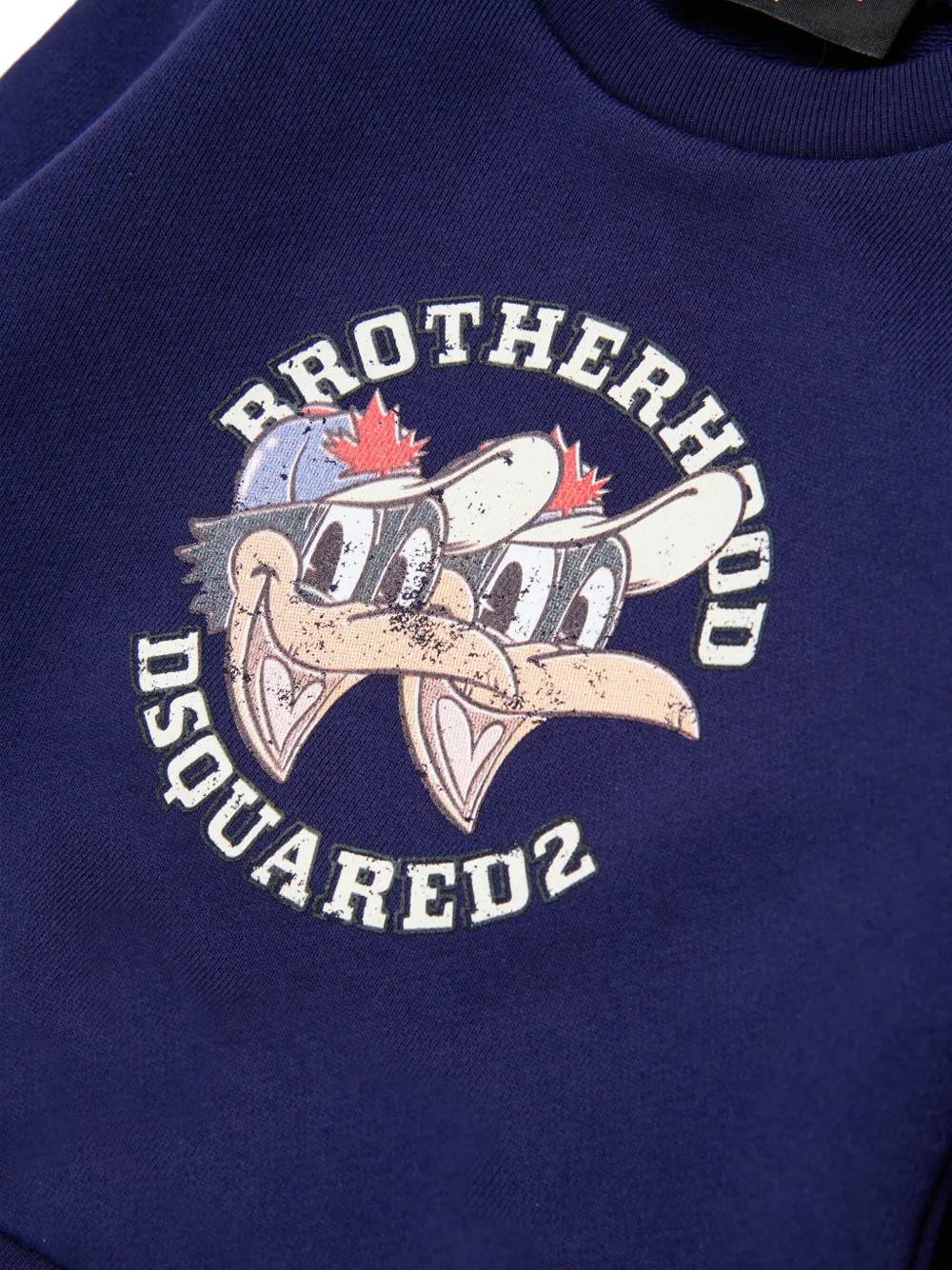 DSQUARED2 KIDS Brotherhood sweater Blauw