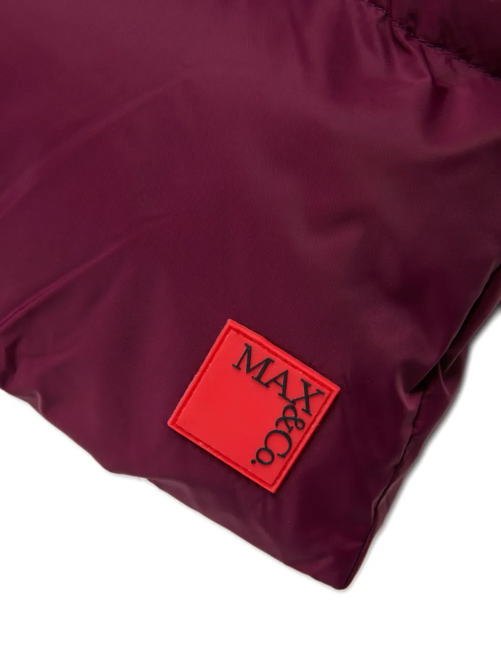 MAX&Co. Kids Jas met logopatch Rood