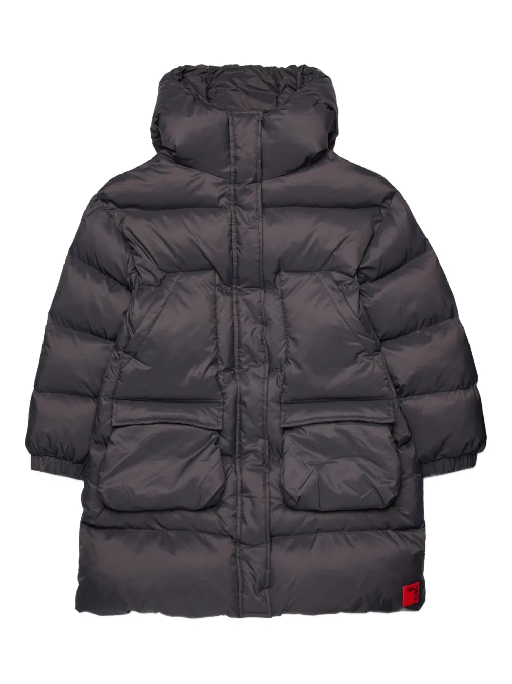 MAX&Co. Kids Donsjas met logopatch Zwart