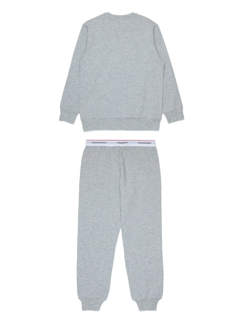 DSQUARED2 KIDS Pyjama met logoprint Grijs