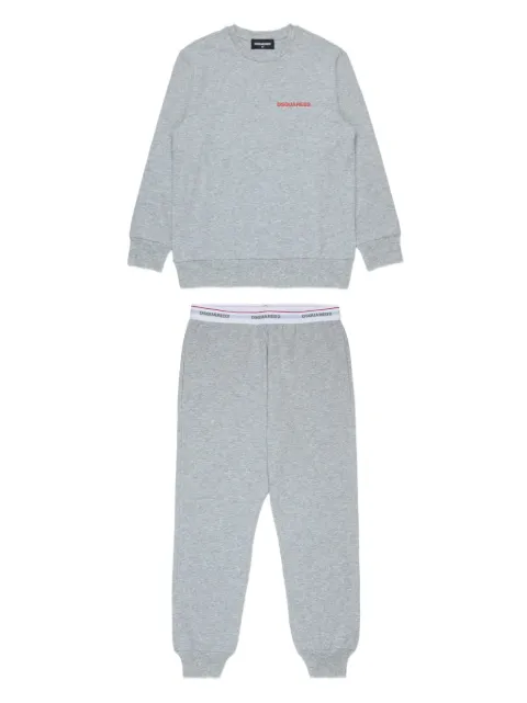 DSQUARED2 KIDS logo-print pajama set