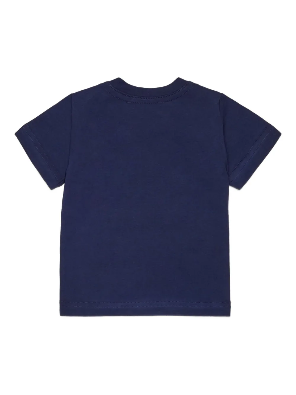 DSQUARED2 KIDS maple-leaf logo T-shirt Blauw
