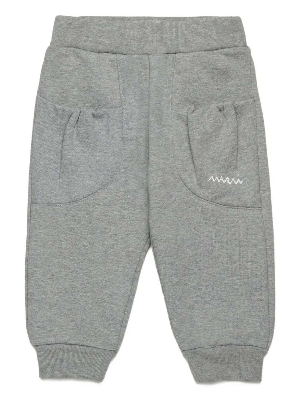 Marni Kids Jersey trainingsbroek Grijs