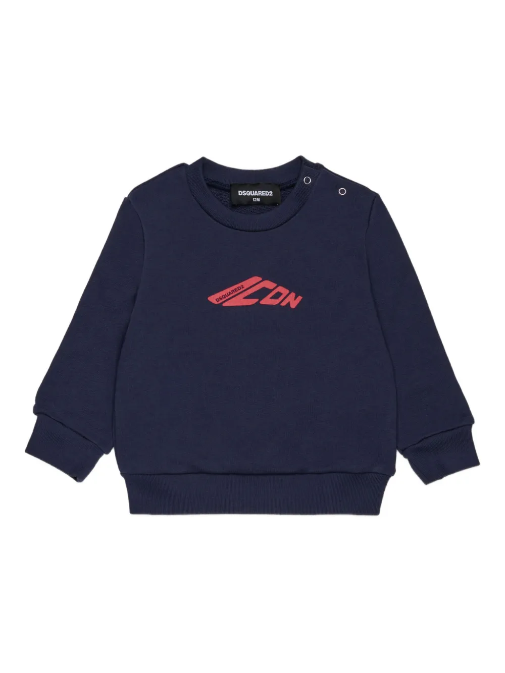Dsquared2 Icon-logo Sweatshirt In Black