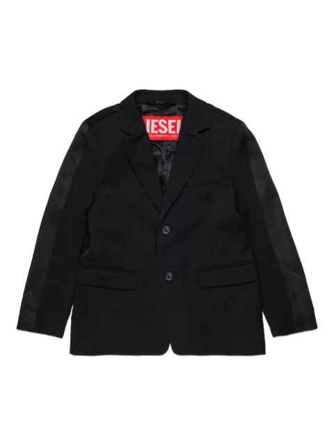 Diesel Kids Oval D double-breasted blazer