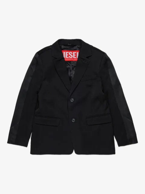 Diesel Kids Oval D double-breasted blazer