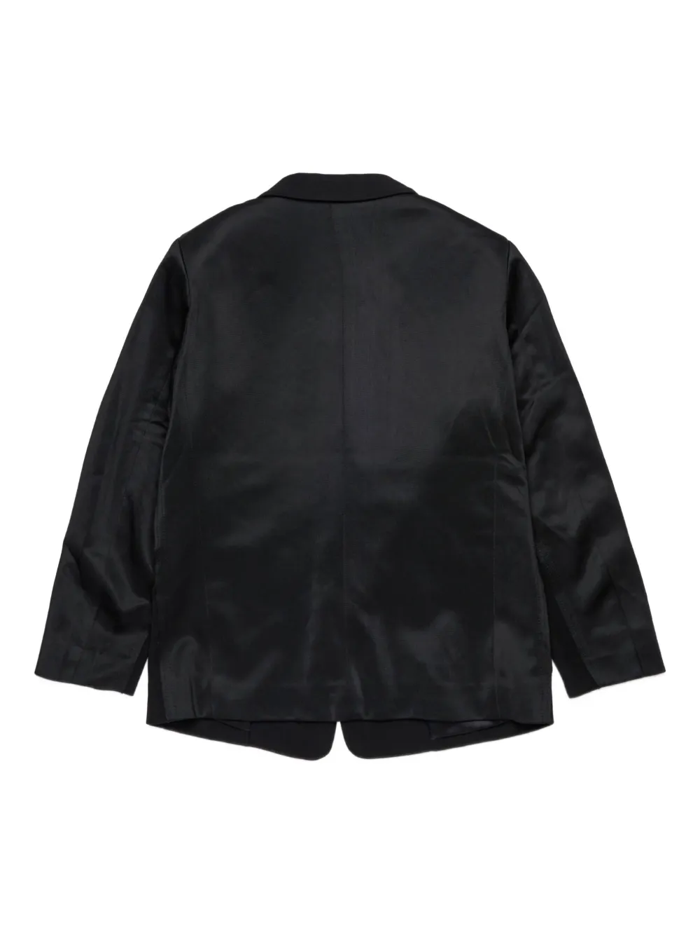Diesel Kids Oval D blazer met dubbele rij knopen Zwart