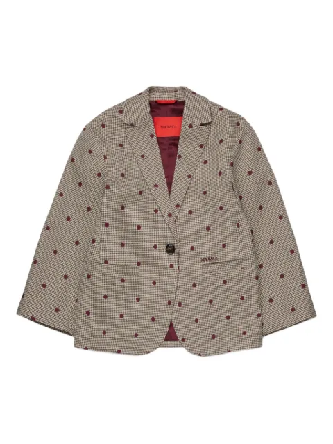 MAX&Co. Kids polka dot-print blazer