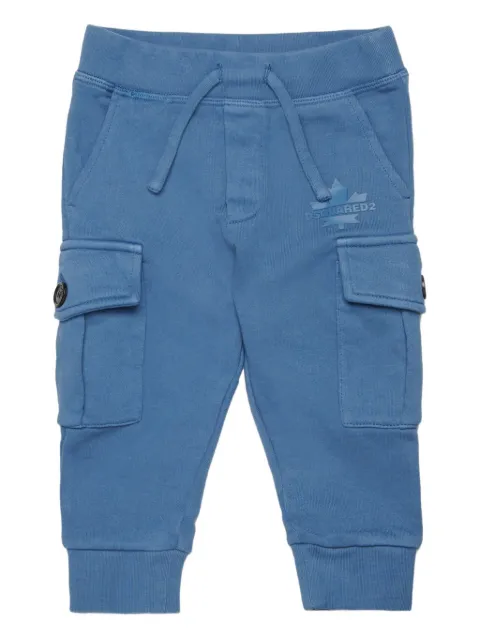 DSQUARED2 KIDS rubber-logo track pants