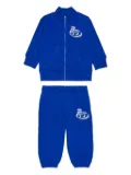 Diesel Kids logo-embroidered tracksuit set (set of two) - Blue