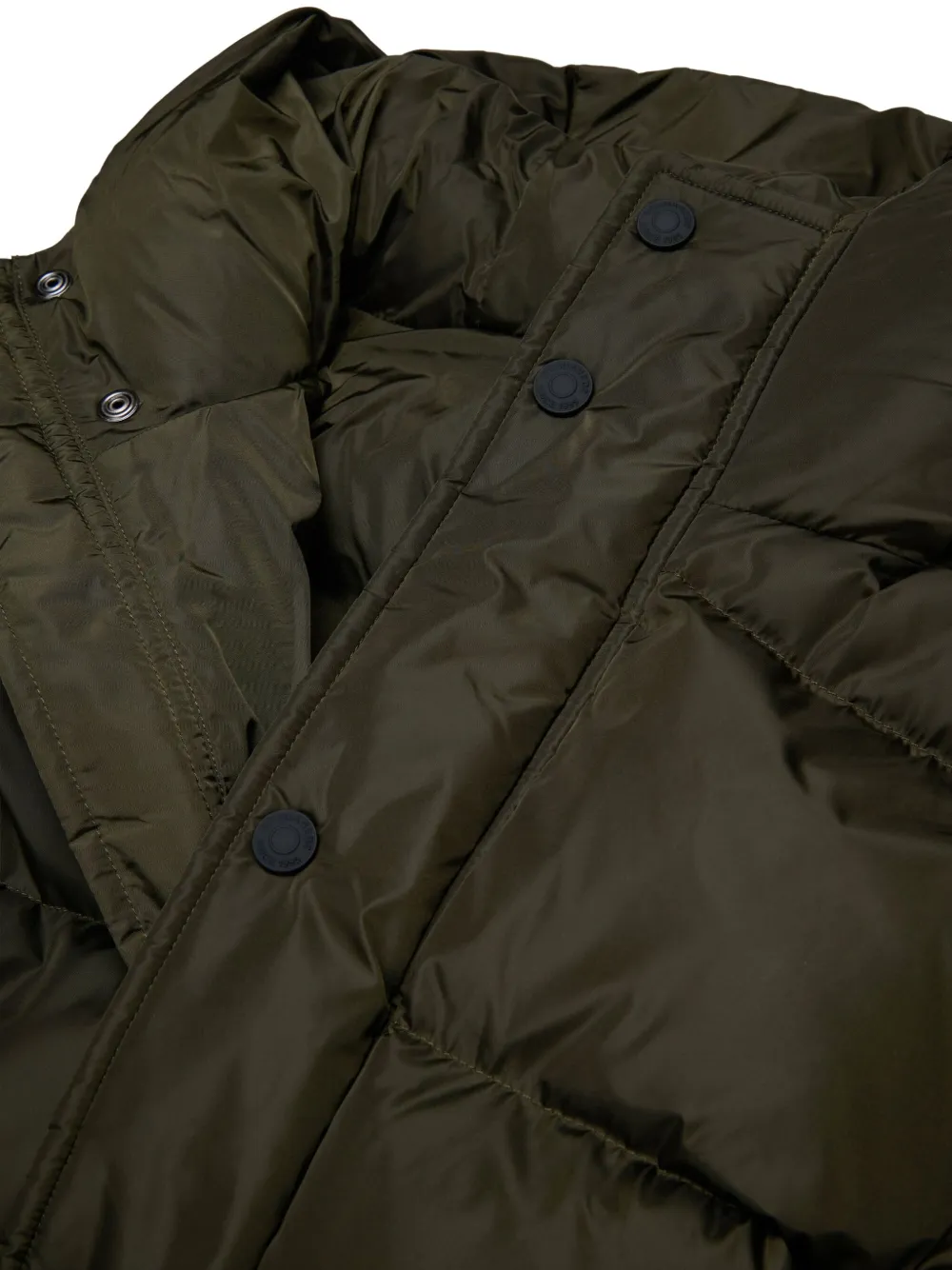 Dsquared2 Belted Padded Jacket In Black