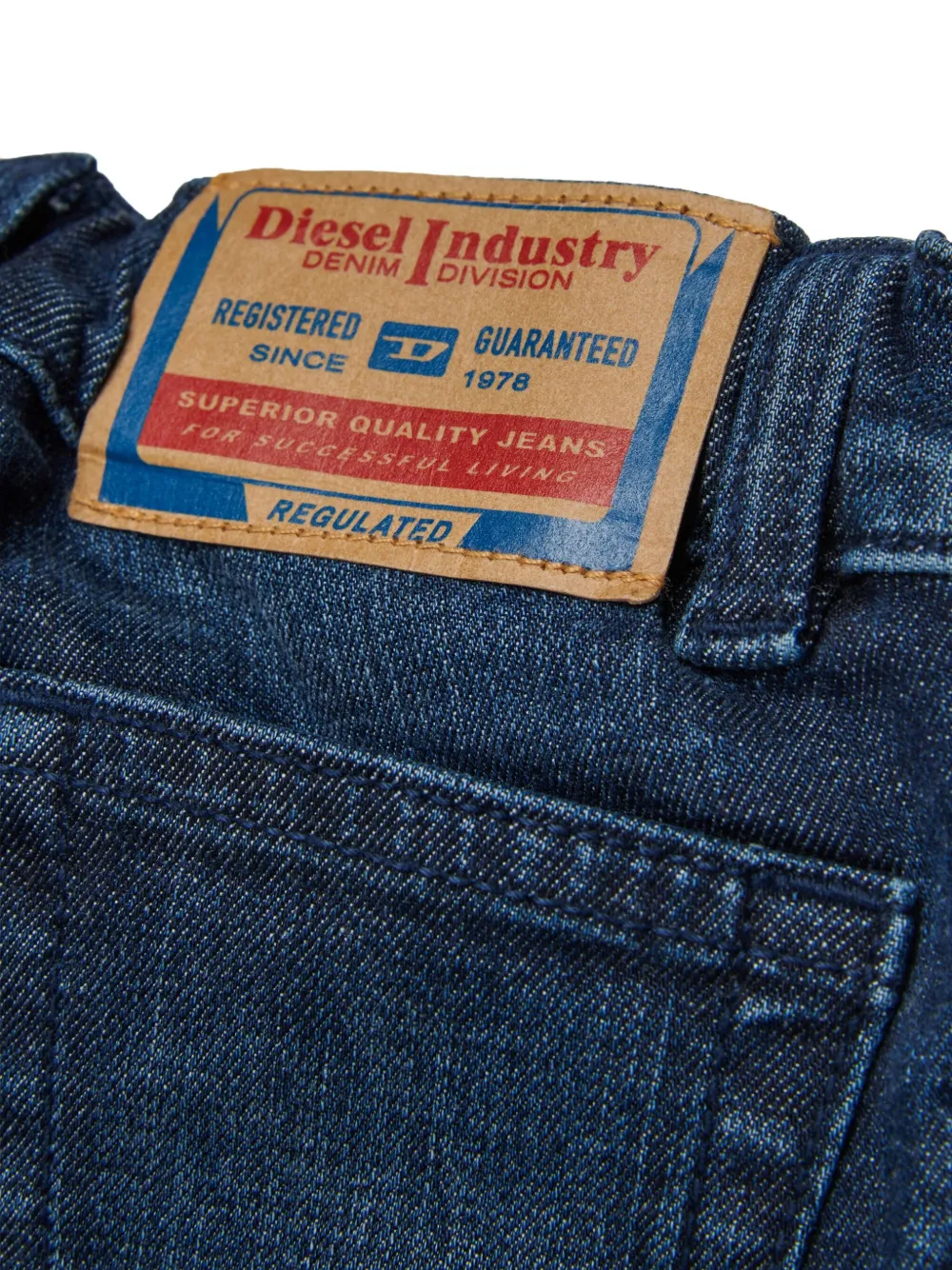 Diesel Kids D-Heki-B jeans Blauw