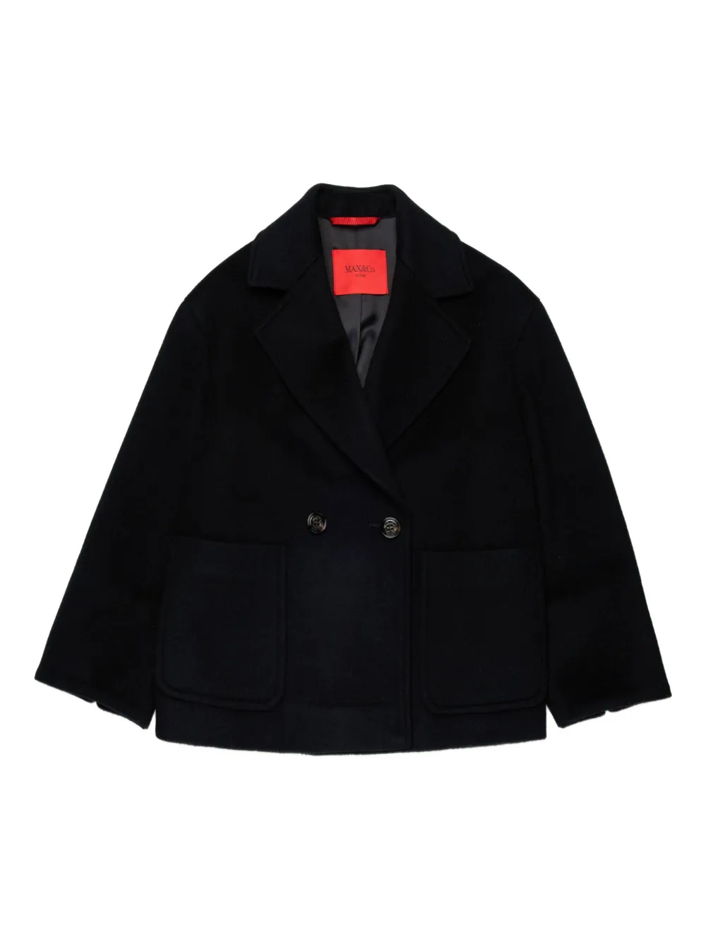 MAX&Co. Kids Wollen blazer Zwart