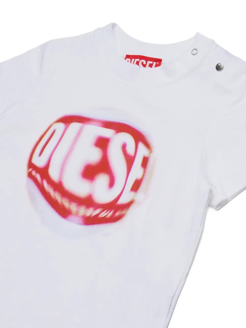 Diesel Kids Tajikb T-shirt Wit
