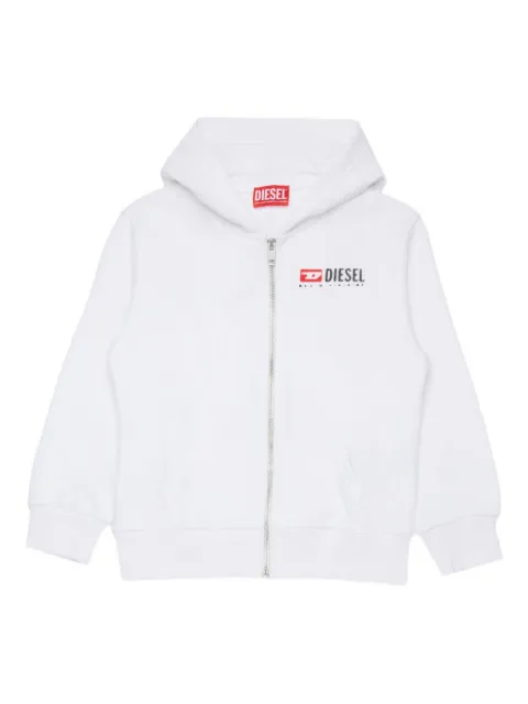 Diesel Kids Sdropshoodz over zip-fastening hoodie