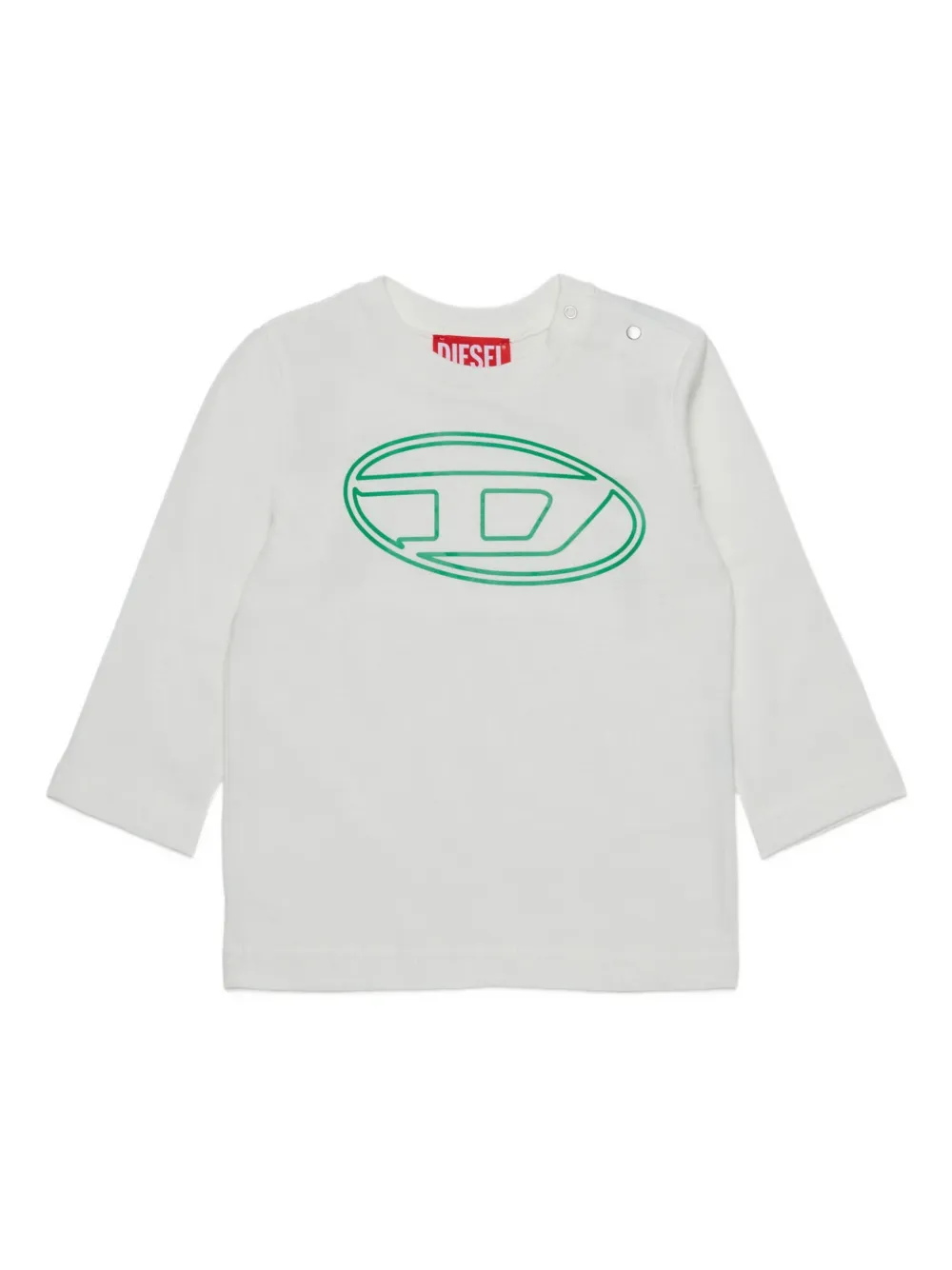 Diesel Kids Trullyb T-shirt Wit