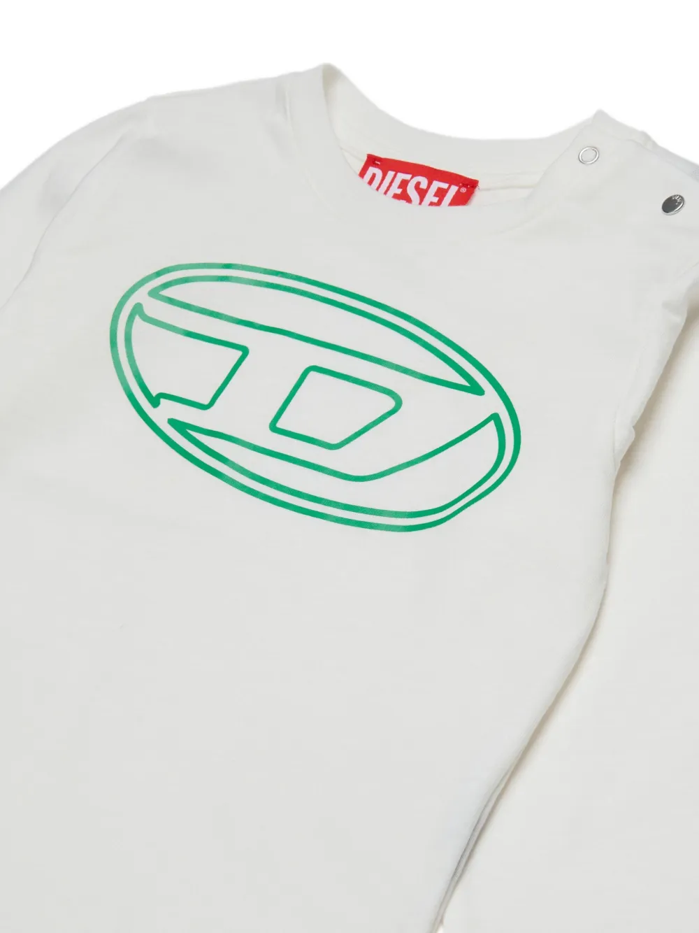 Diesel Kids Trullyb T-shirt Wit