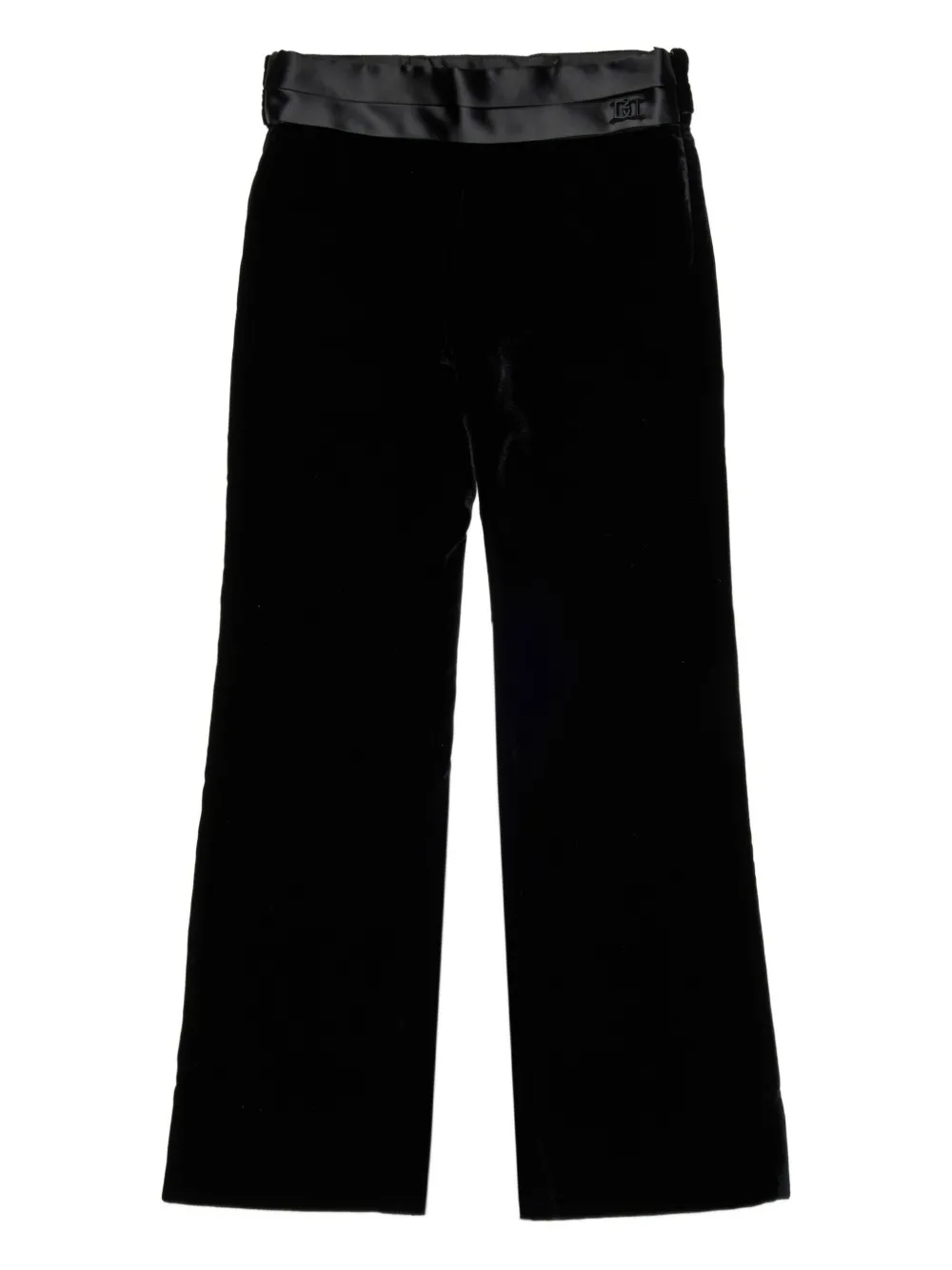 DSQUARED2 KIDS Broek met satijnen detail Zwart