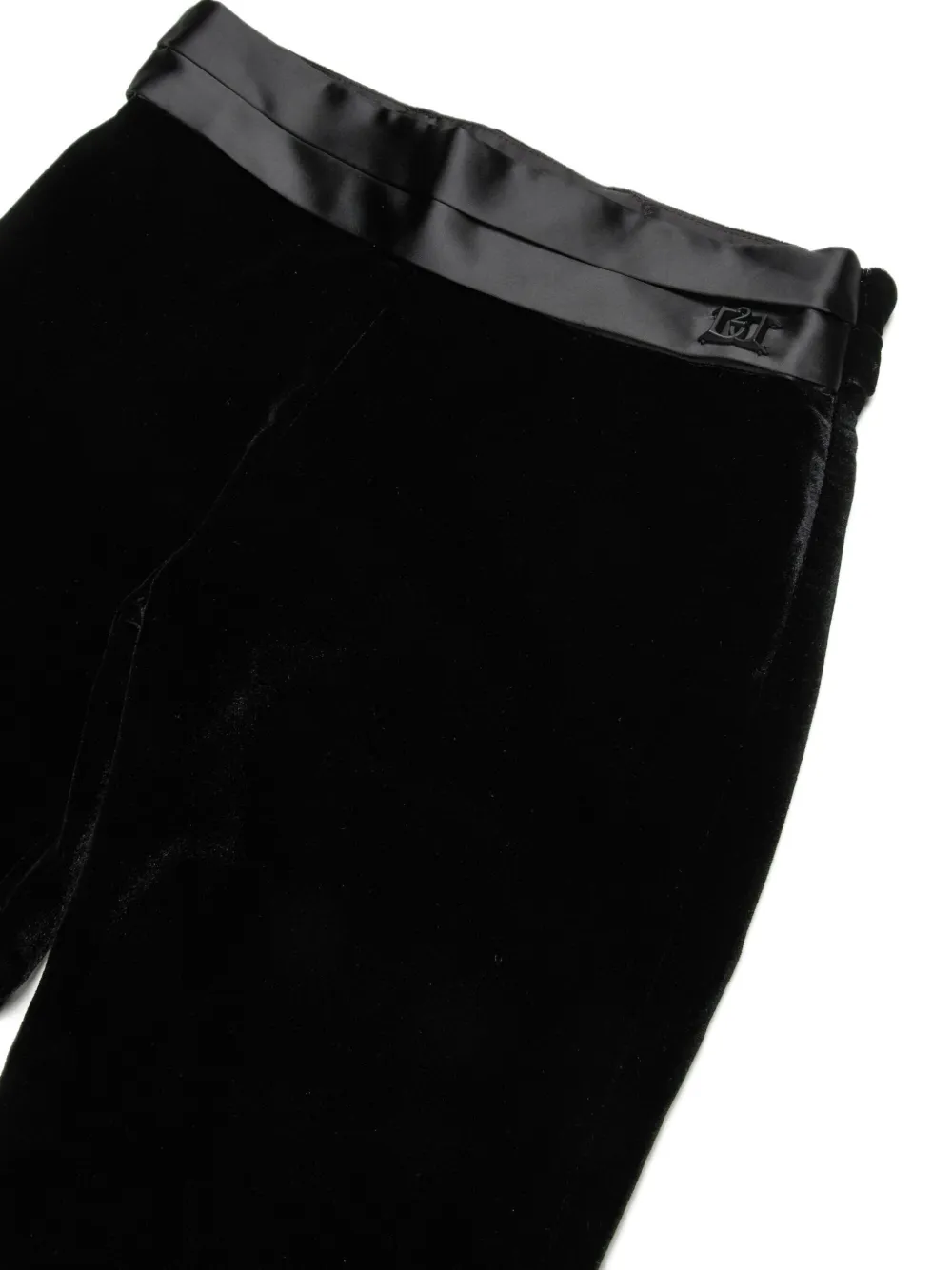 DSQUARED2 KIDS Broek met satijnen detail Zwart