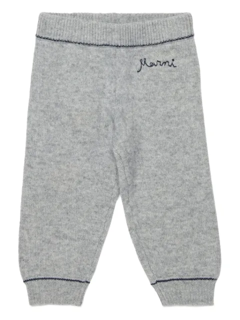 Marni Kids logo joggers