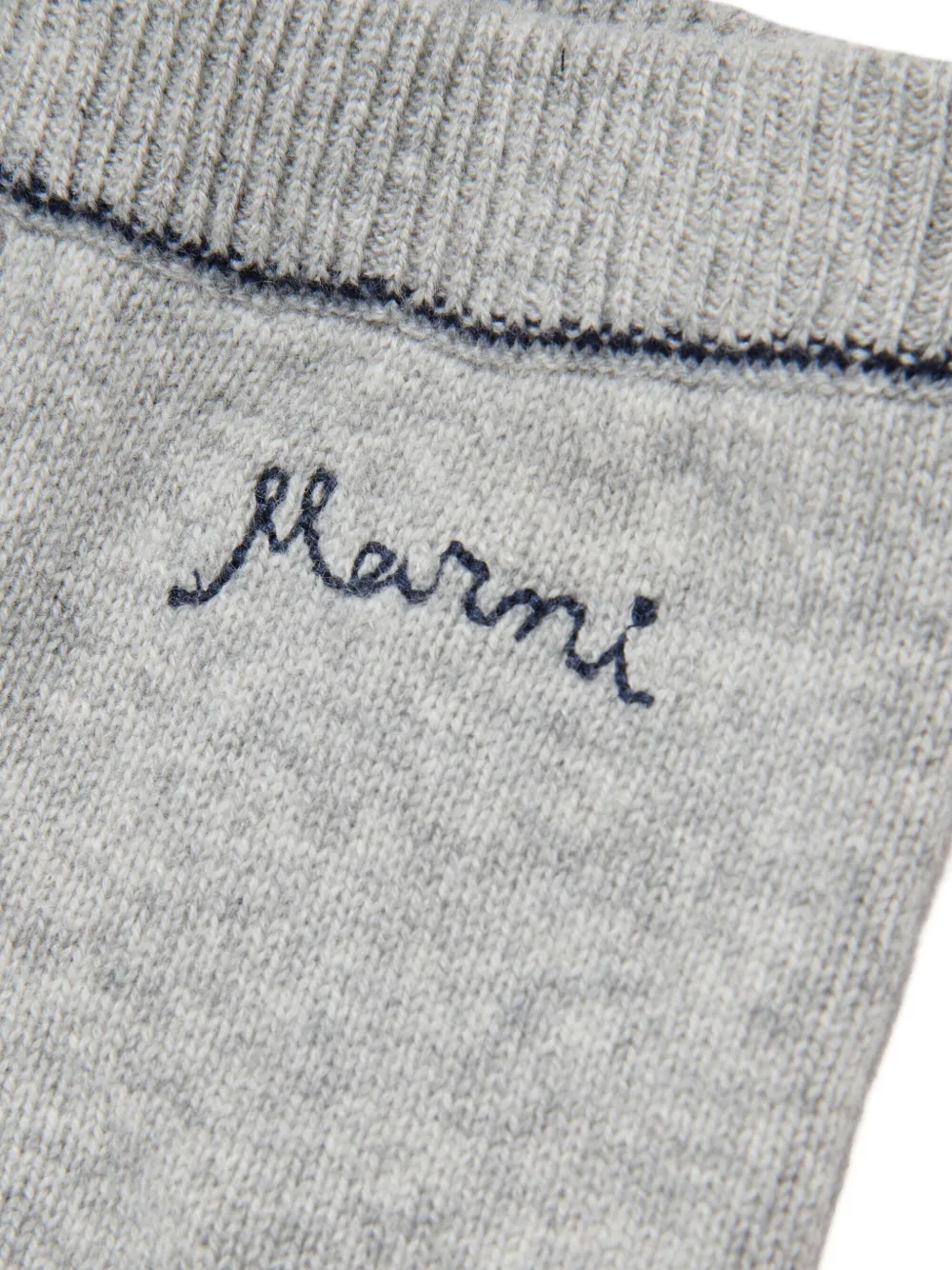 Marni Kids Joggingbroek met logo Grijs