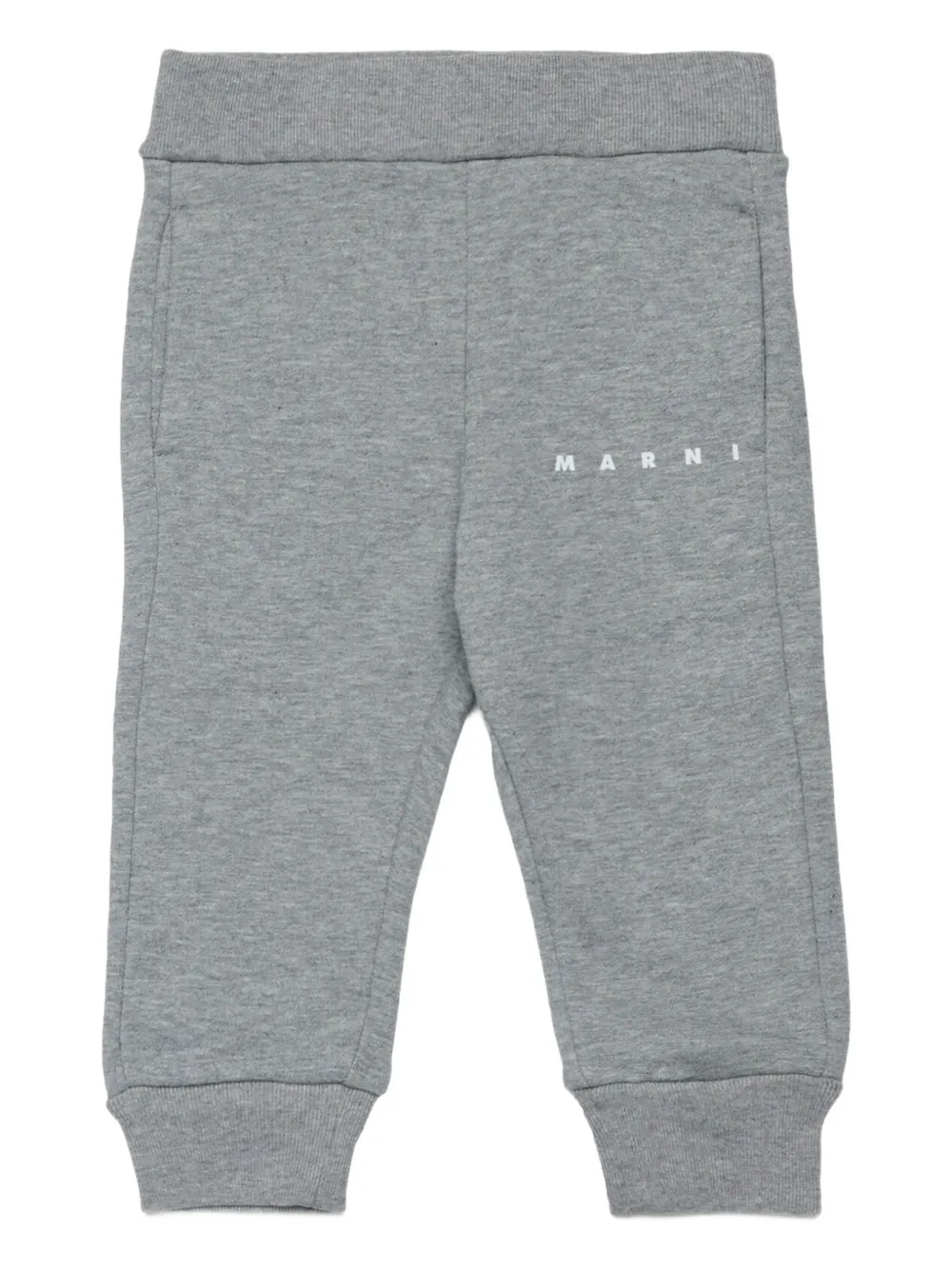 Marni Kids logo-print track pants | Grey | Image 1