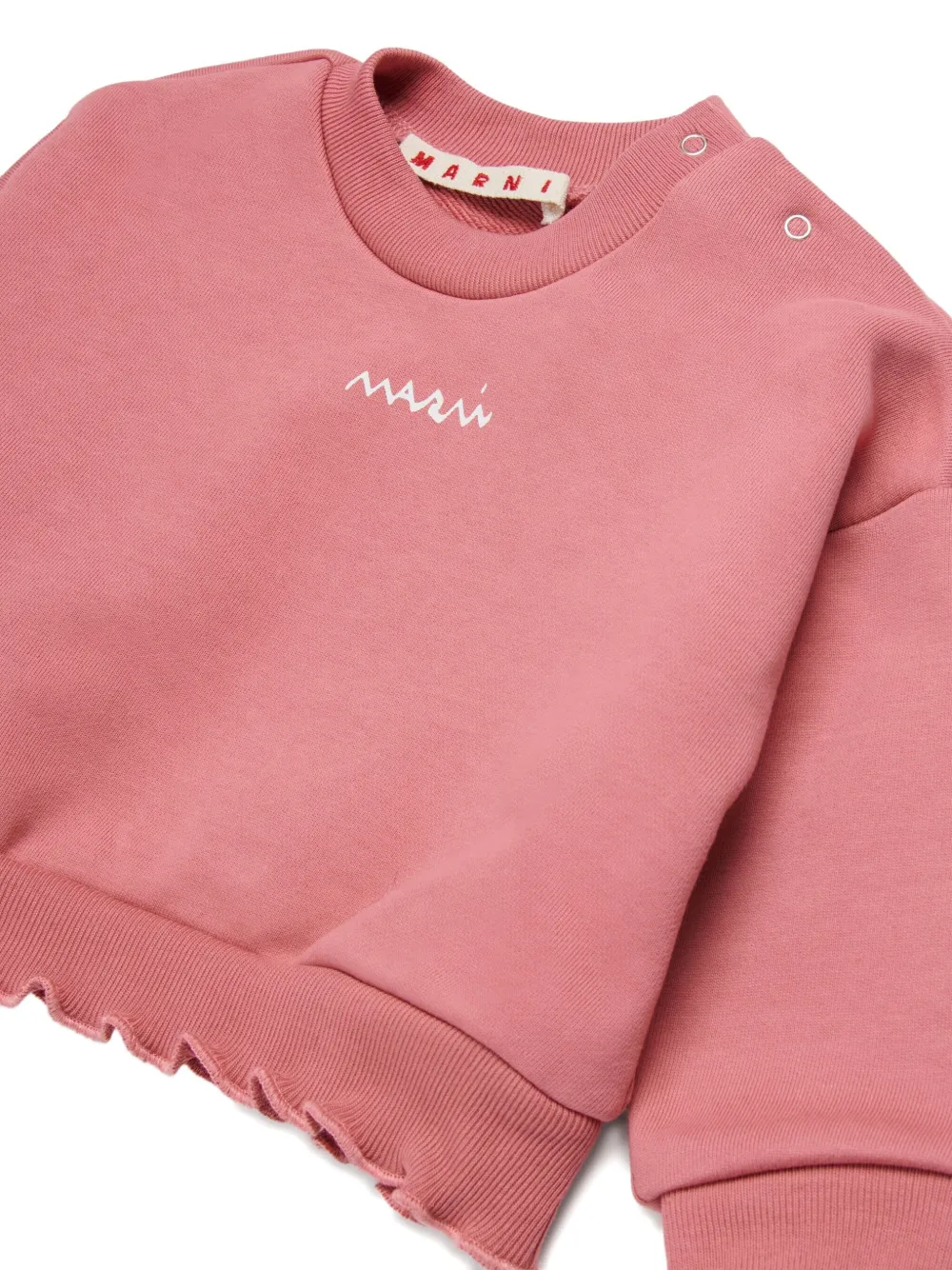 Marni Kids Sweater van katoen Roze
