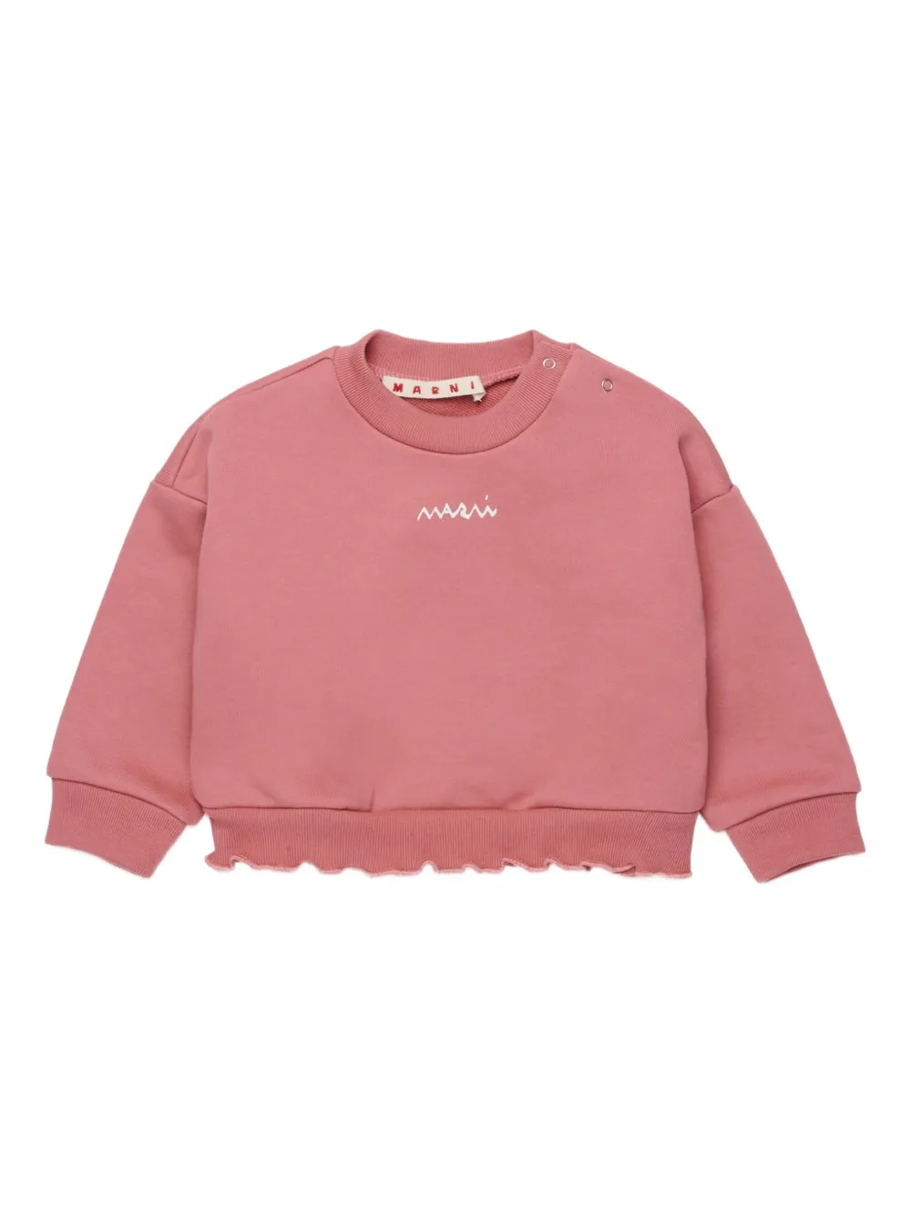 Marni Kids sudadera estampada | rosado | Image 1