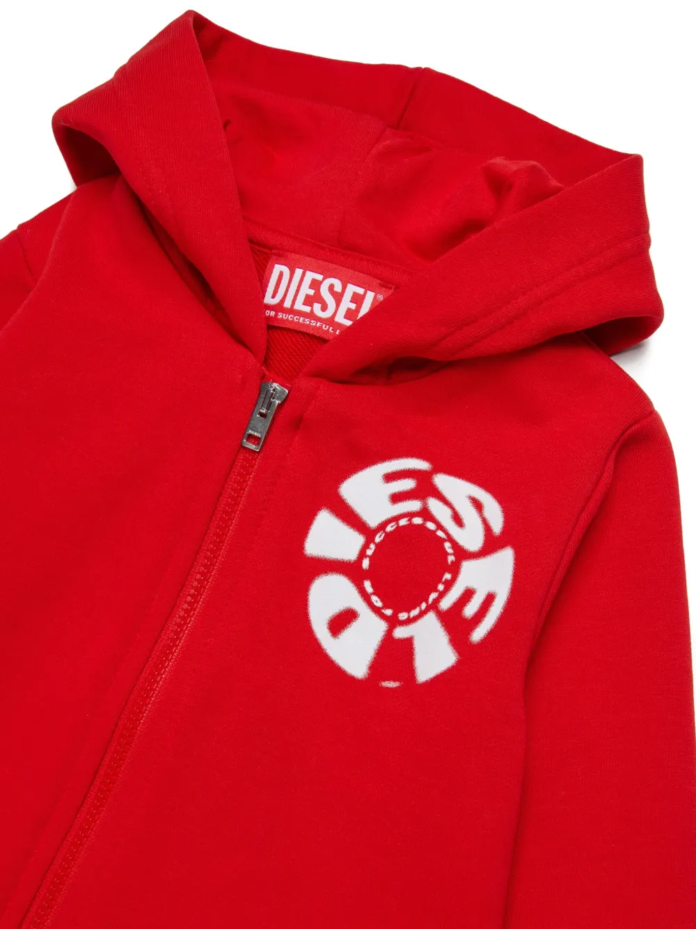 Diesel Kids Spravonb hoodie Rood