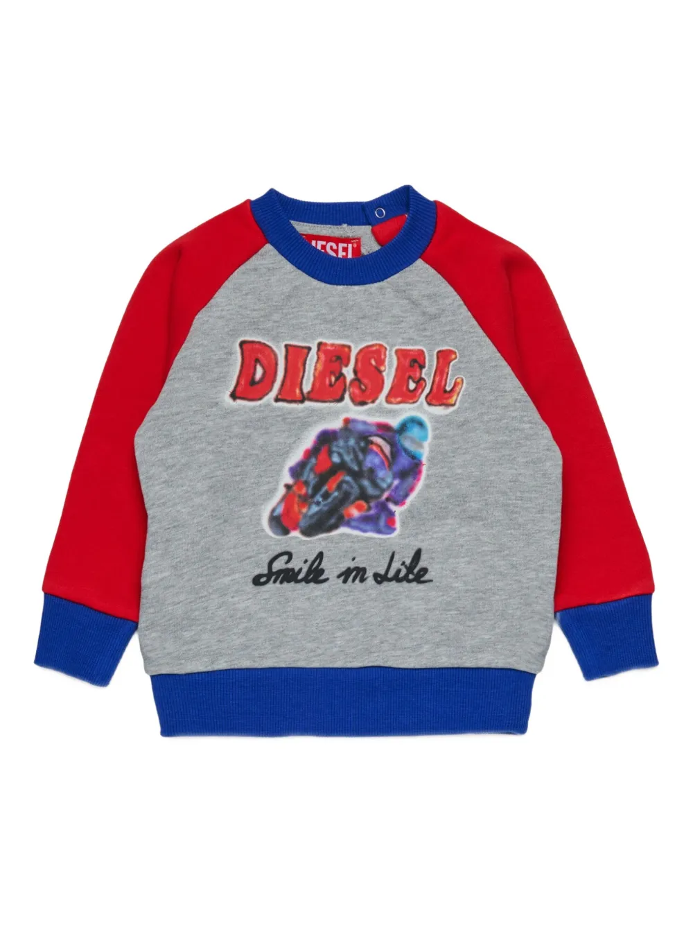 Diesel Kids Sposbib sweater Grijs