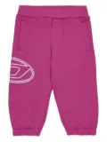 Diesel Kids logo-print track pants - Pink