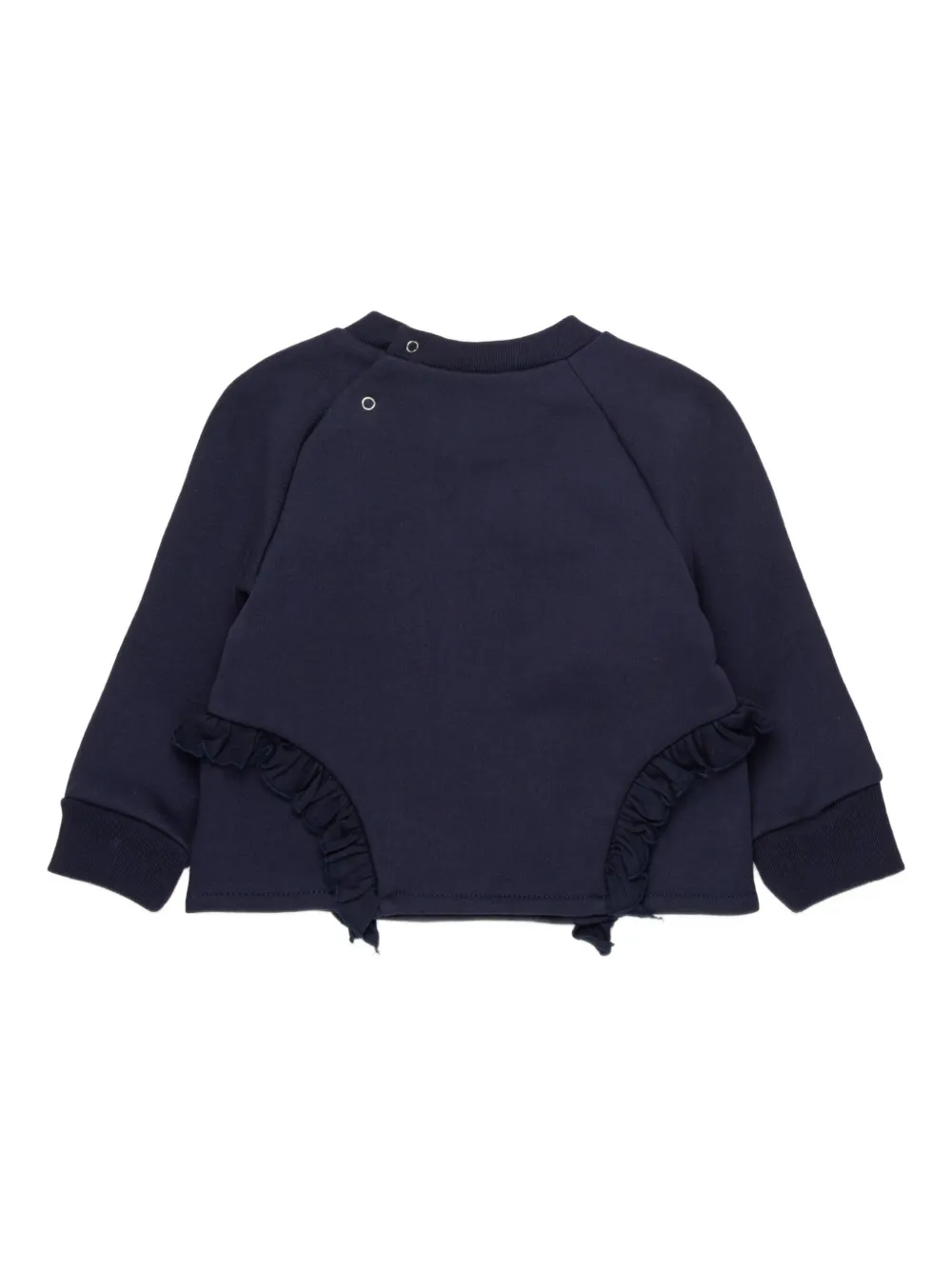 Marni Kids Sweater met bloemenprint Blauw