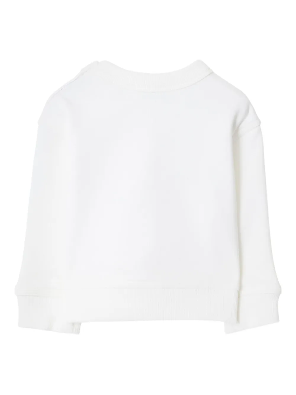 Burberry Kids Sweater met teddybeerprint Wit