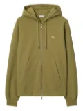 Burberry Cross Stitch EKD​ cotton hoodie - Green