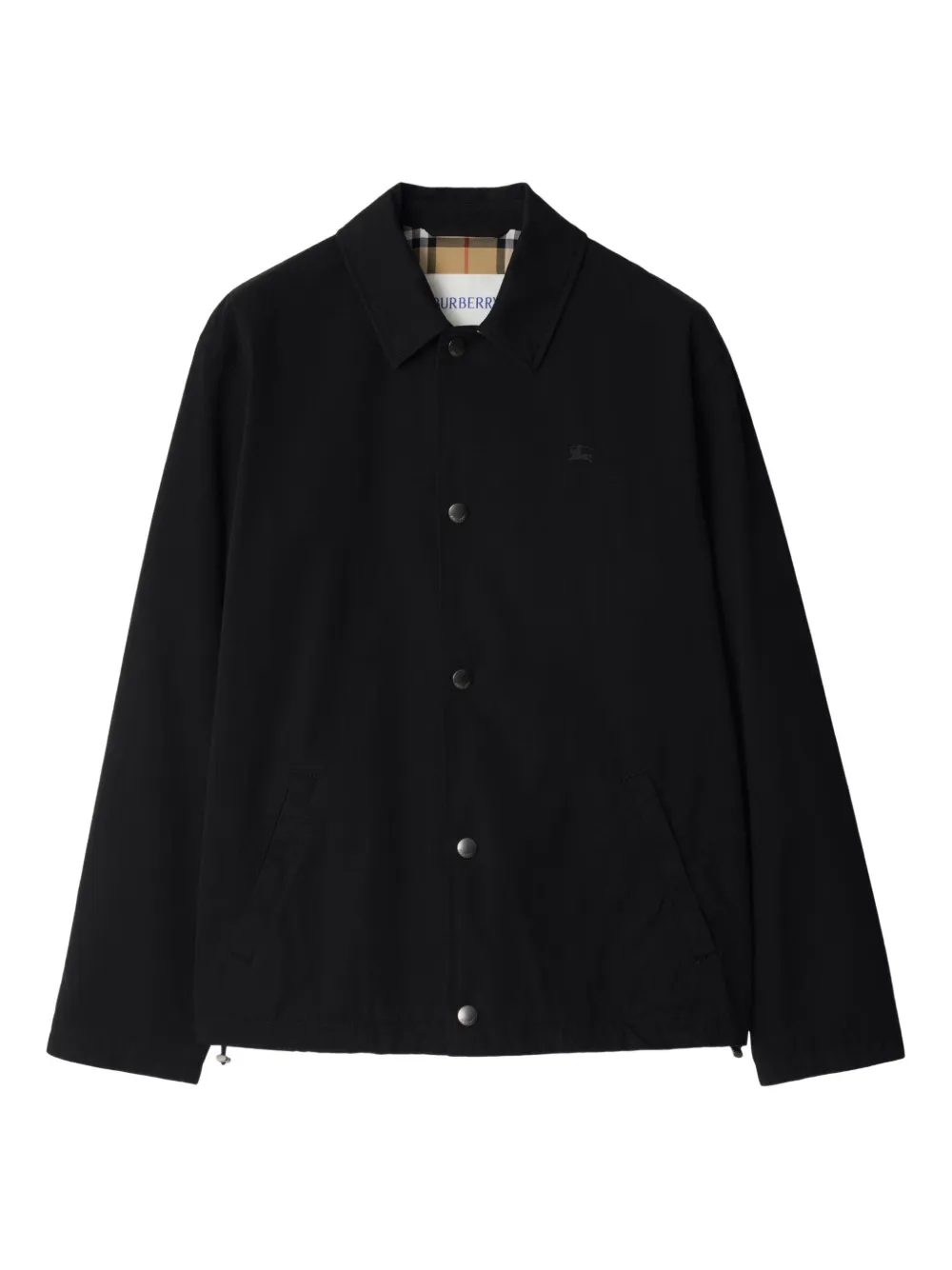 Burberry chamarra de algodón | negro | Image 1