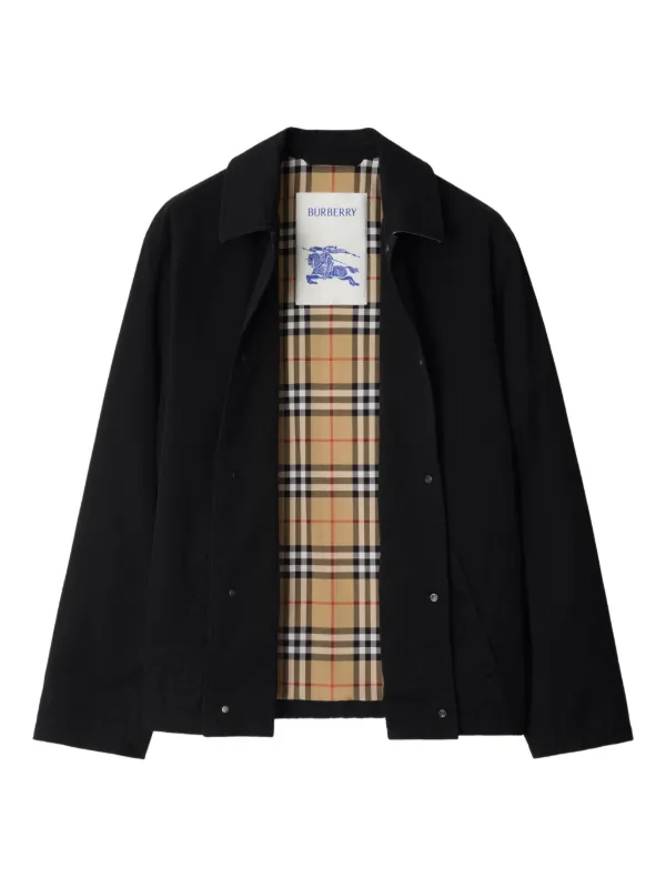 ジャケット Burberry Gaicca In Cotone Giacca in cotone Burberry Check in Multicolore - Burberry