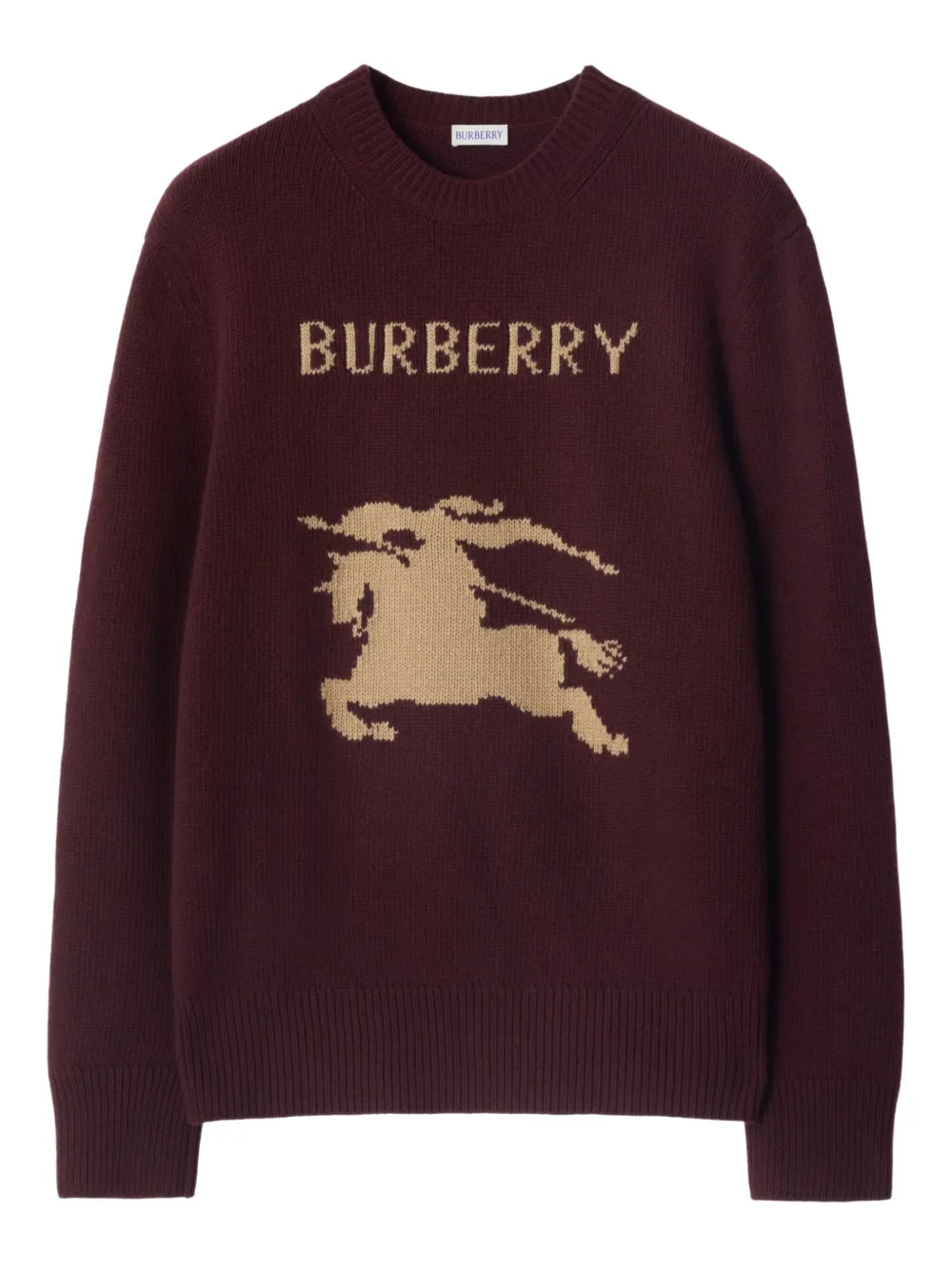 Burberry Equestrian Knight-motif sweater | Brown | Image 1