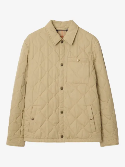Burberry chamarra capitonada