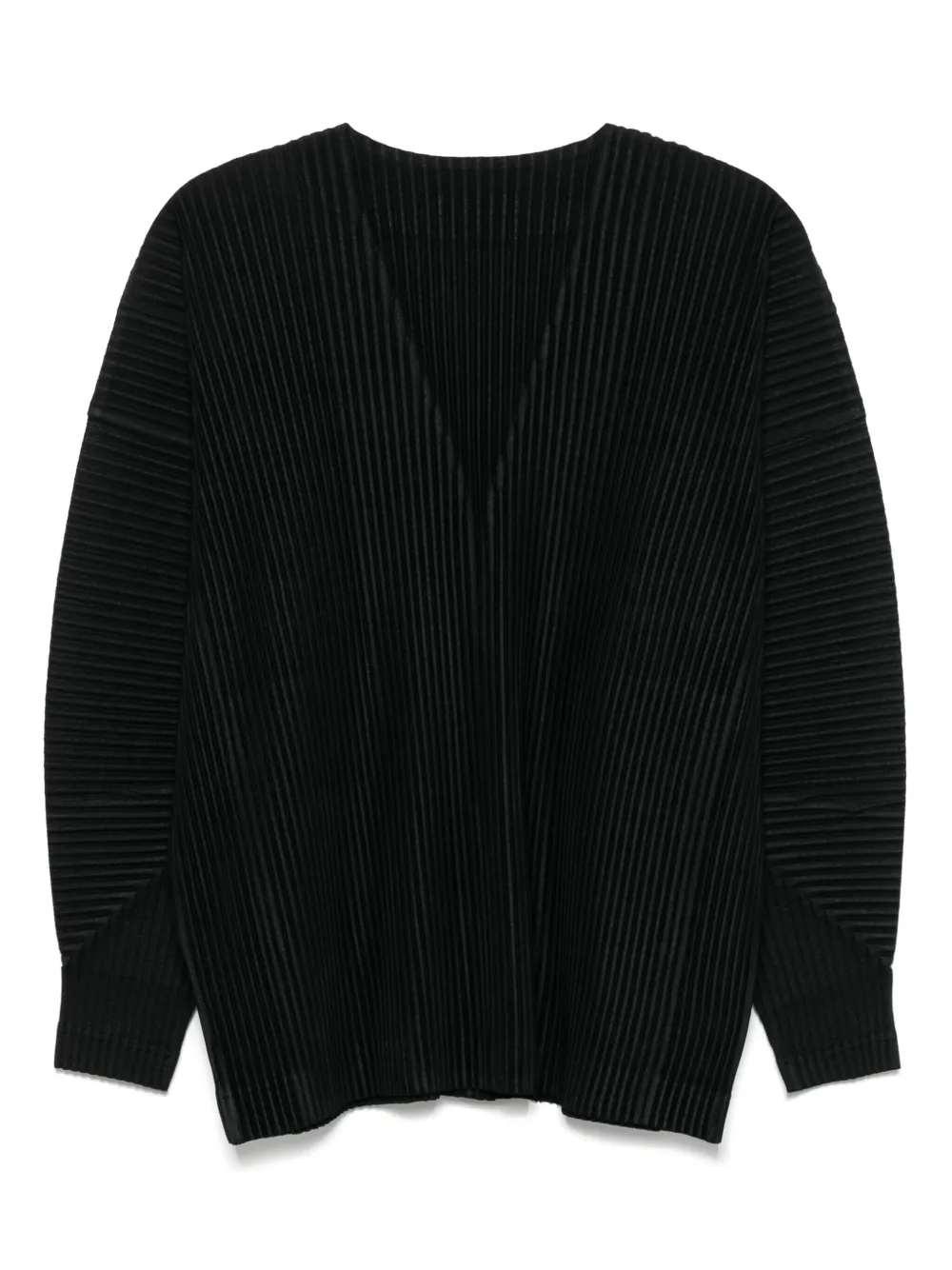 Homme Plissé Issey Miyake pleated shirt - Zwart