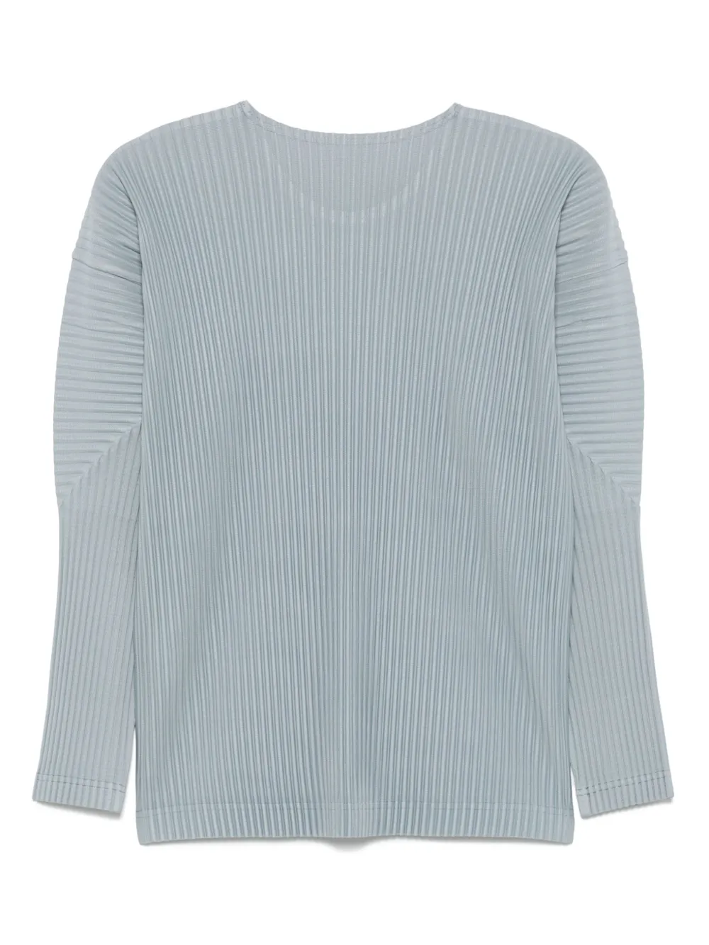 Homme Plissé Issey Miyake plissé T-shirt - Blauw