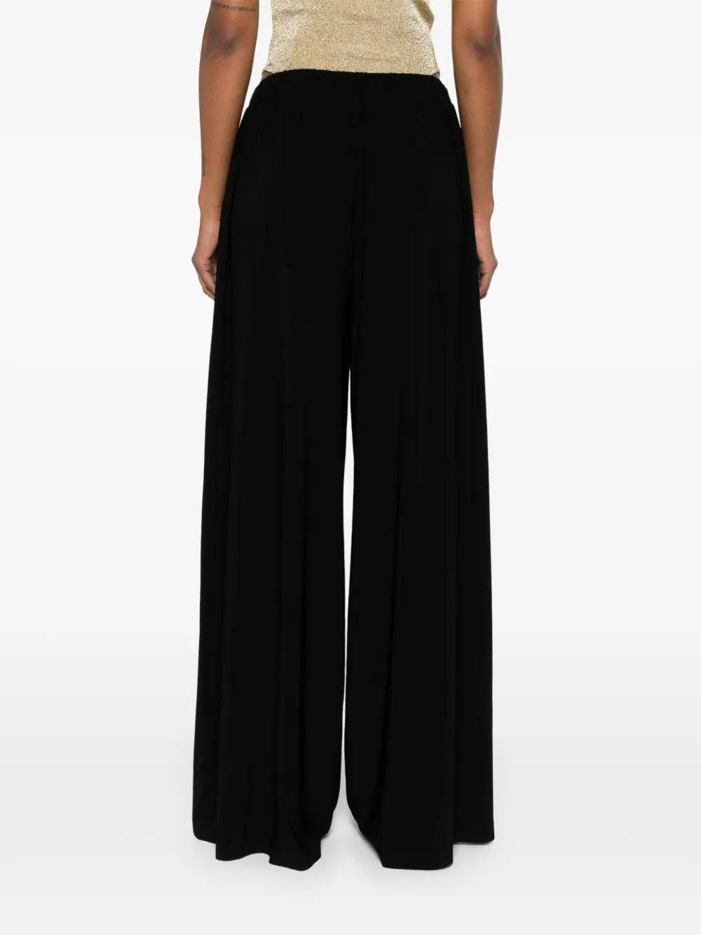 Shop Norma Kamali Pleated Trousers
