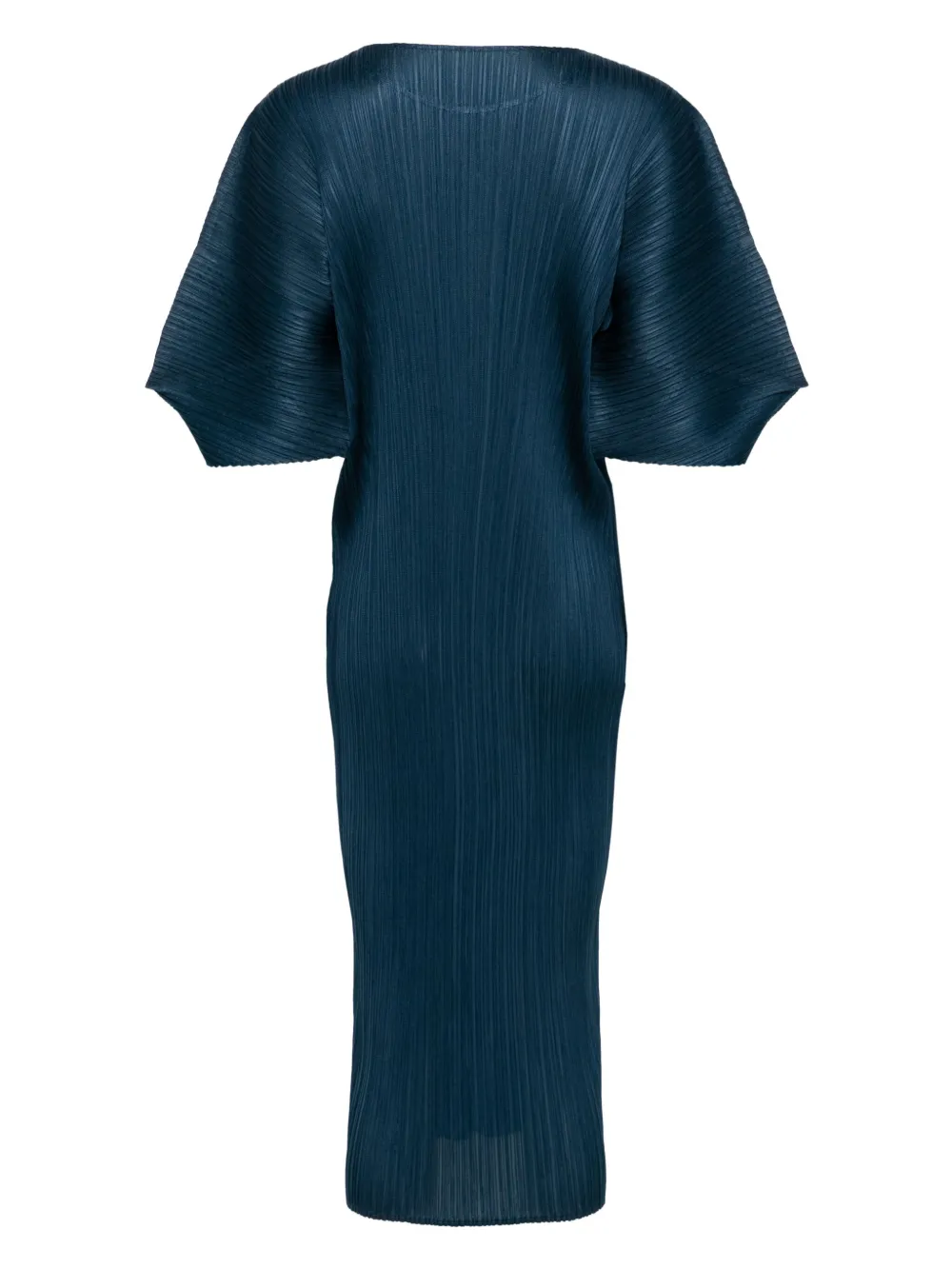 Pleats Please Issey Miyake plissé midi dress - Blauw
