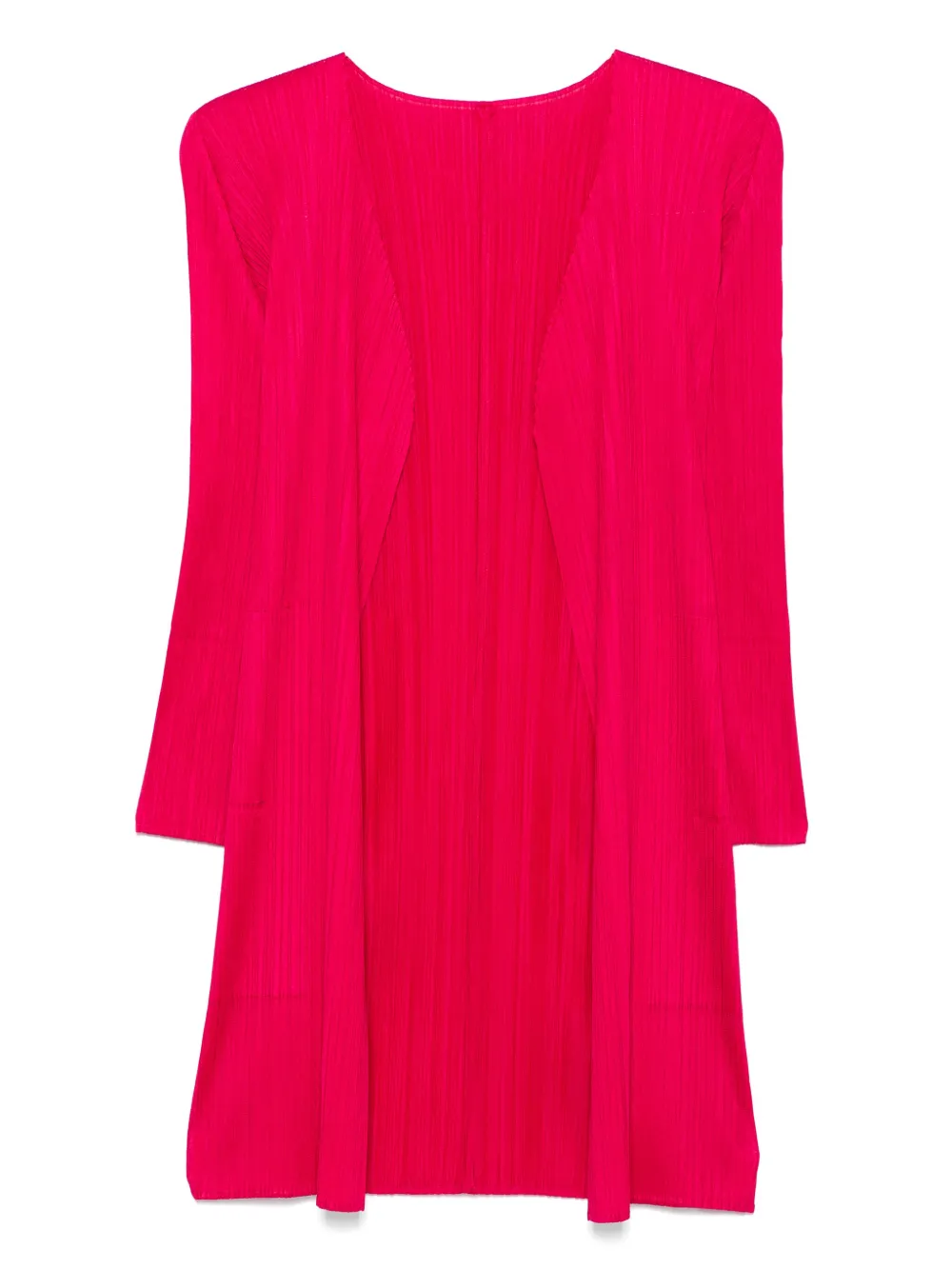 Pleats Please Issey Miyake Geplooid vest Rood