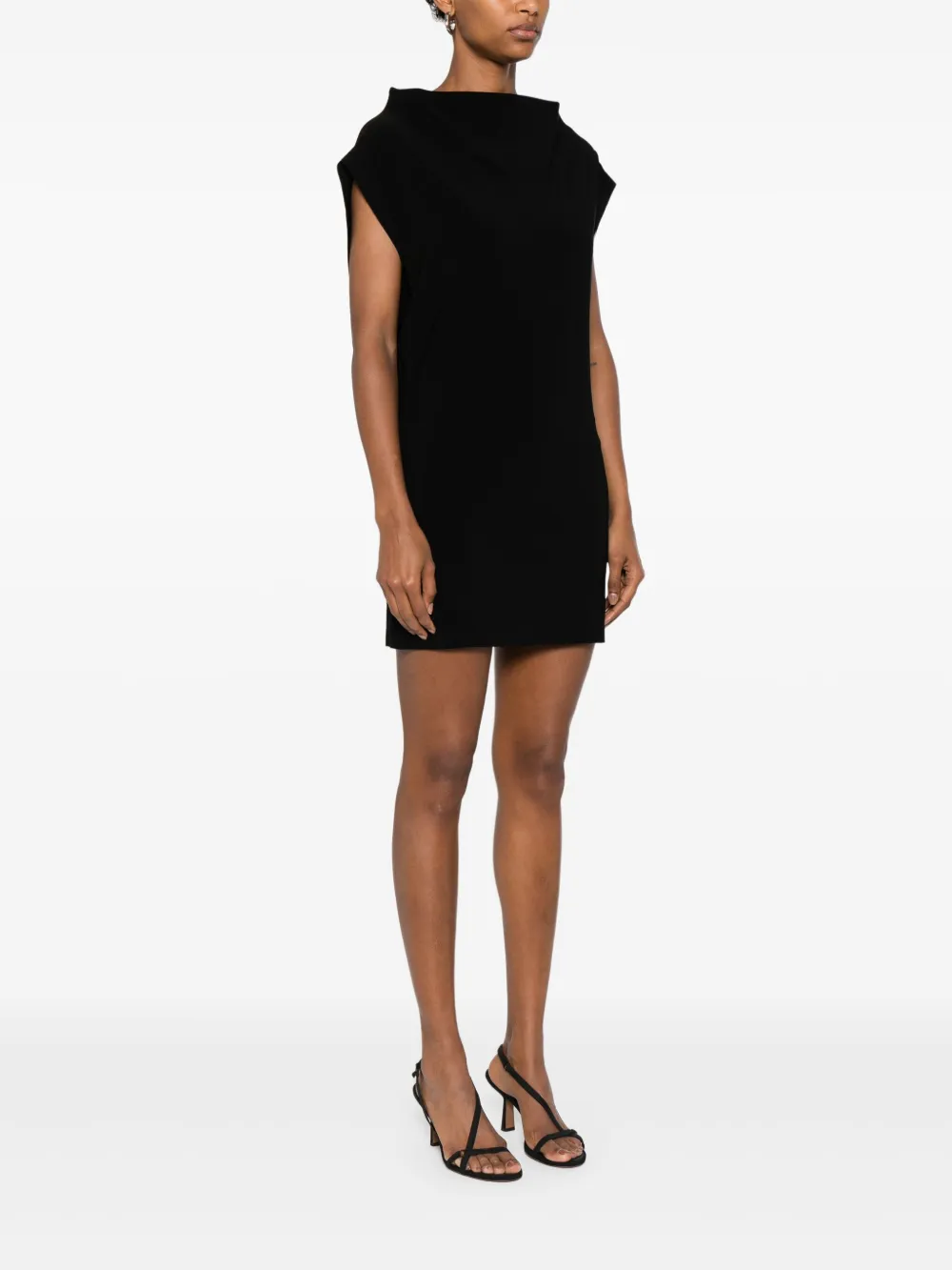 Shop Norma Kamali Sleeveless Mini Dress