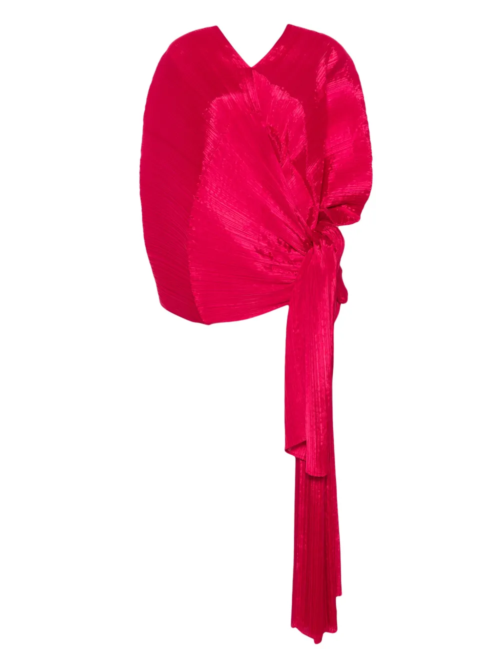 Pleats Please Issey Miyake plissé top | Red | Image 1